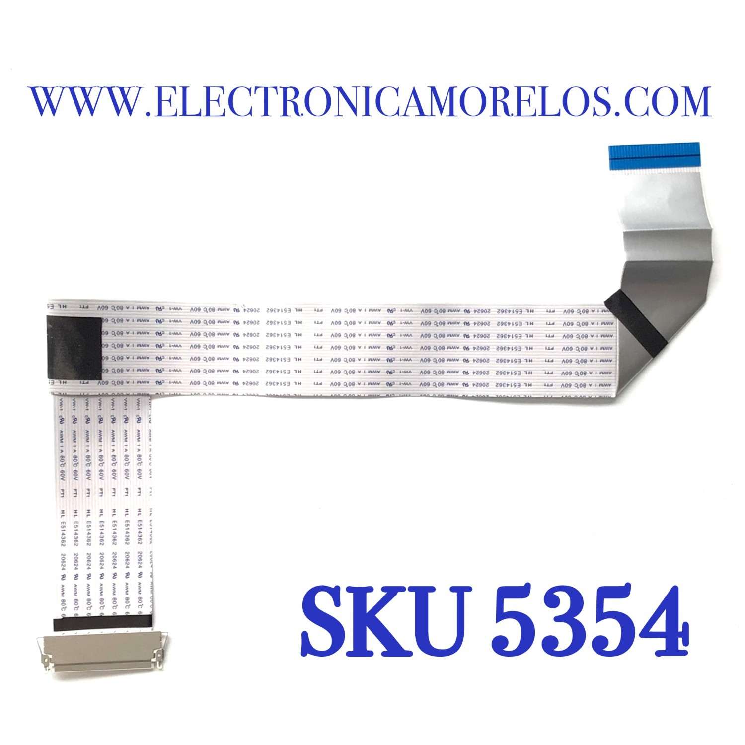 CABLE LVDS PARA TV LG NUEVO / NUMERO DE PARTE EAD65145015 / MODELO 24BL450YB
